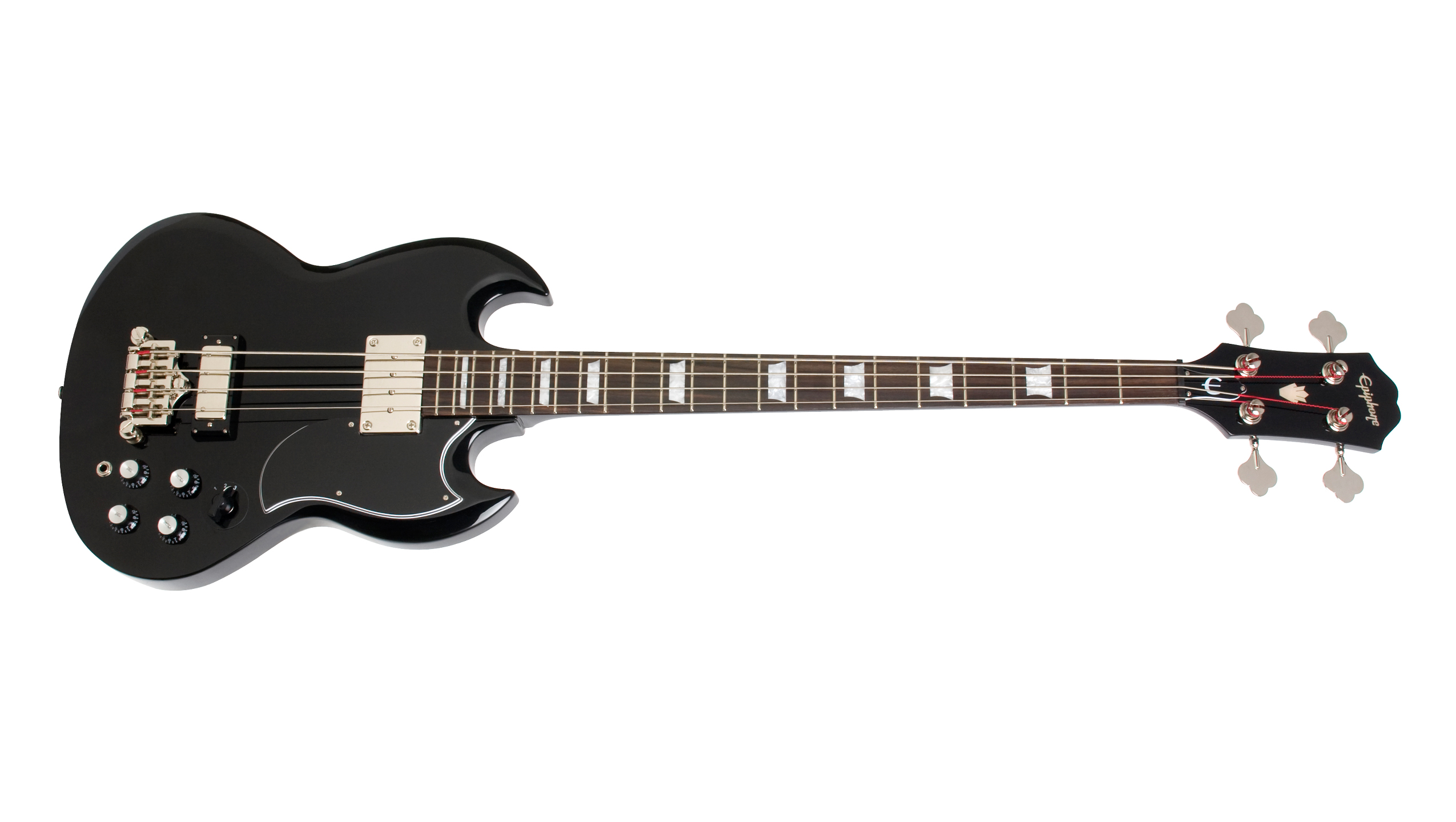 輝く高品質な Black Bass SG EB-3 Epiphone « Music Royal ベース