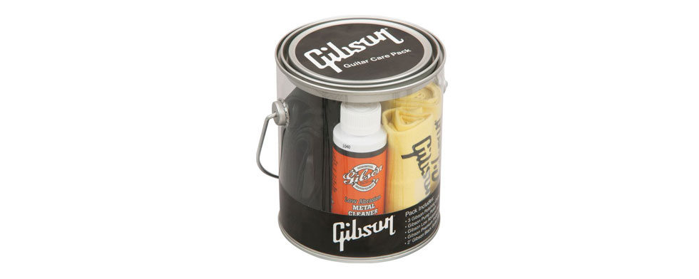 Gibson bucket on sale guitar care kit