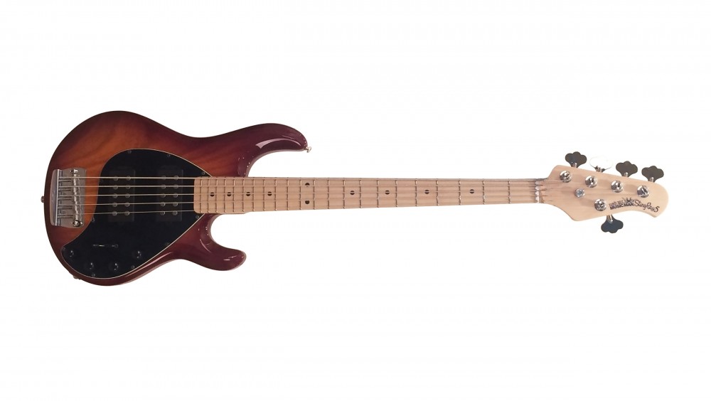 Music Man Stingray HH USA製 2016ミュージックマン Music Man StingRay HH 5 MP Honeyburst com escudo preto