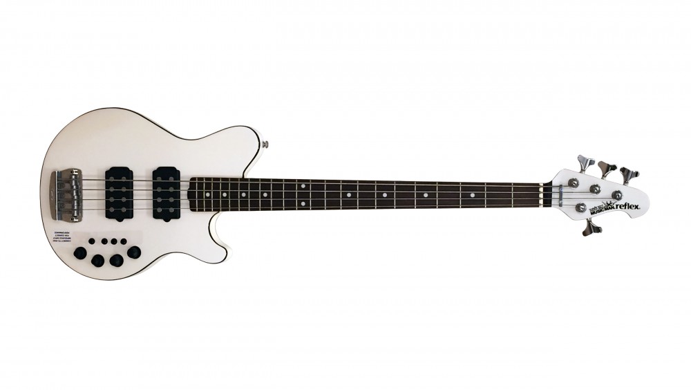 Music Man Baixo Reflex 4 RW HH White « Royal Music