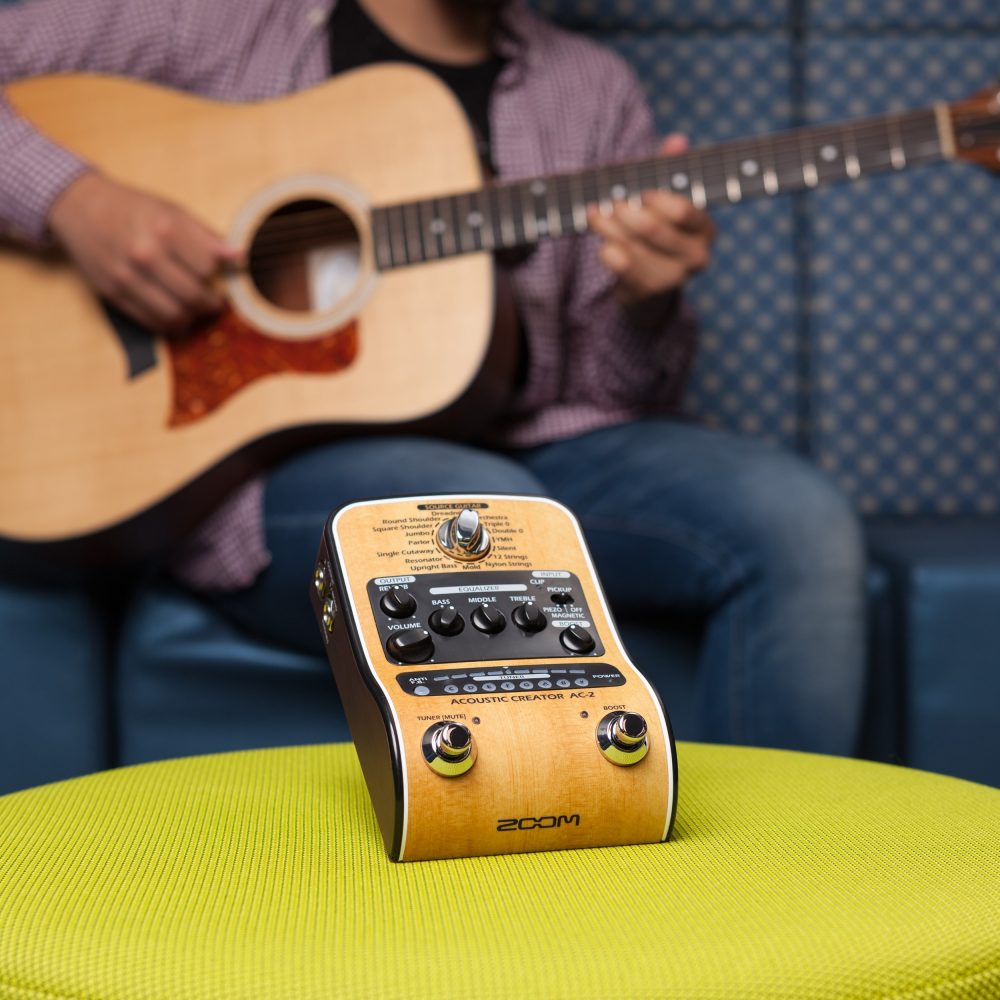 Zoom Pedaleira para Violão AC-2 « Royal Music