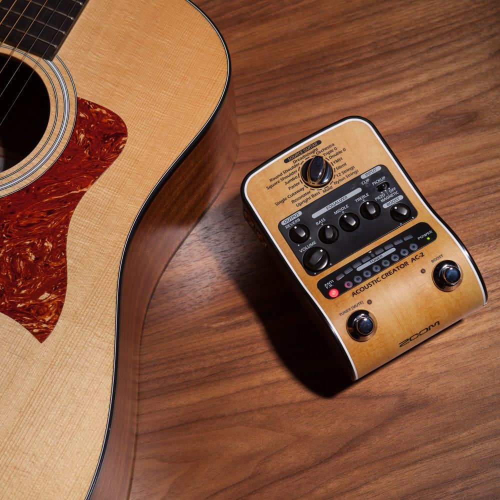 Zoom Pedaleira para Violão AC-2 « Royal Music