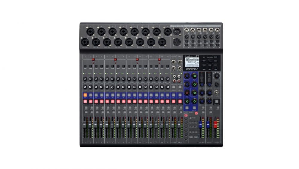 Zoom Mixer LiveTrak L-20 « Royal Music