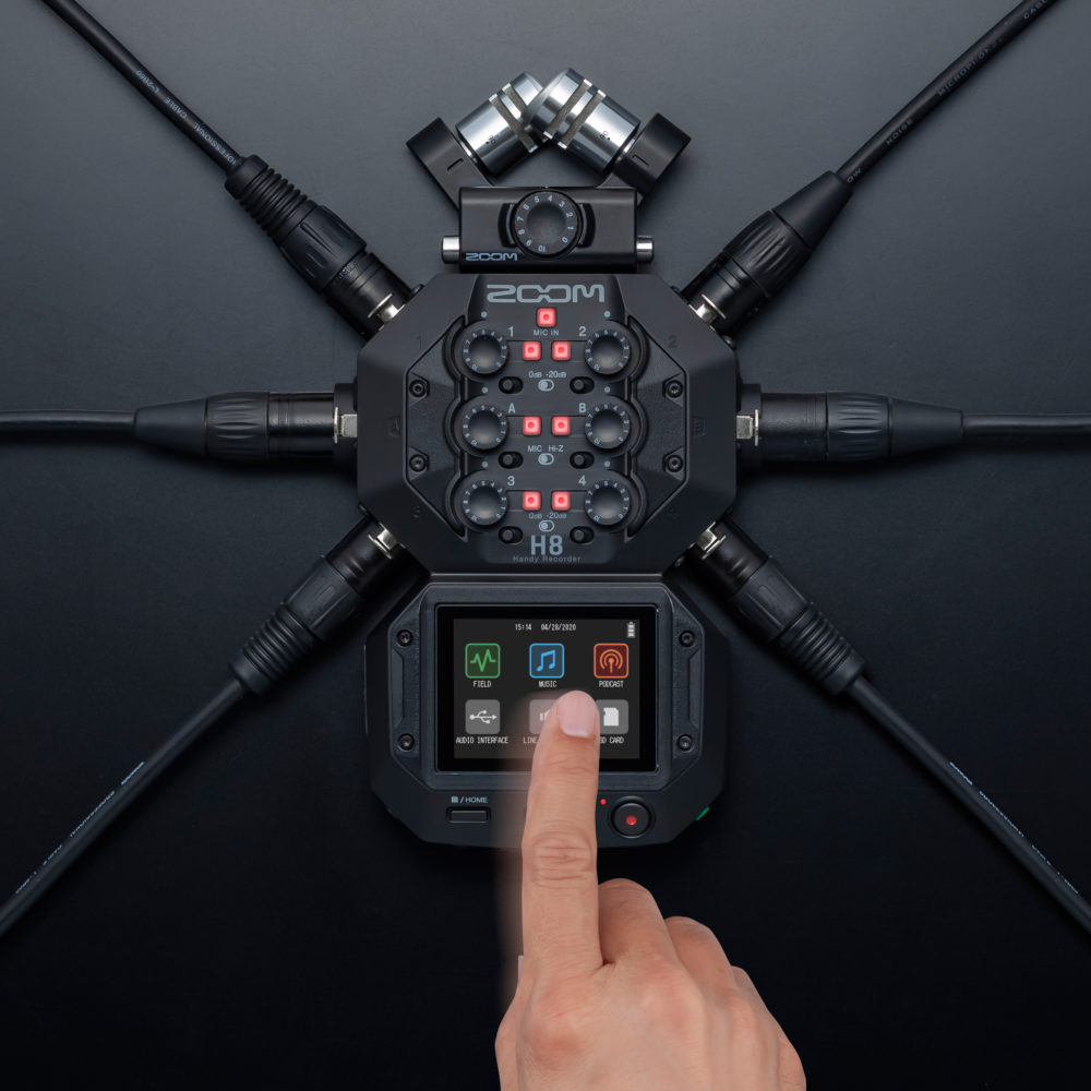 Zoom Gravador de Áudio H8 « Royal Music