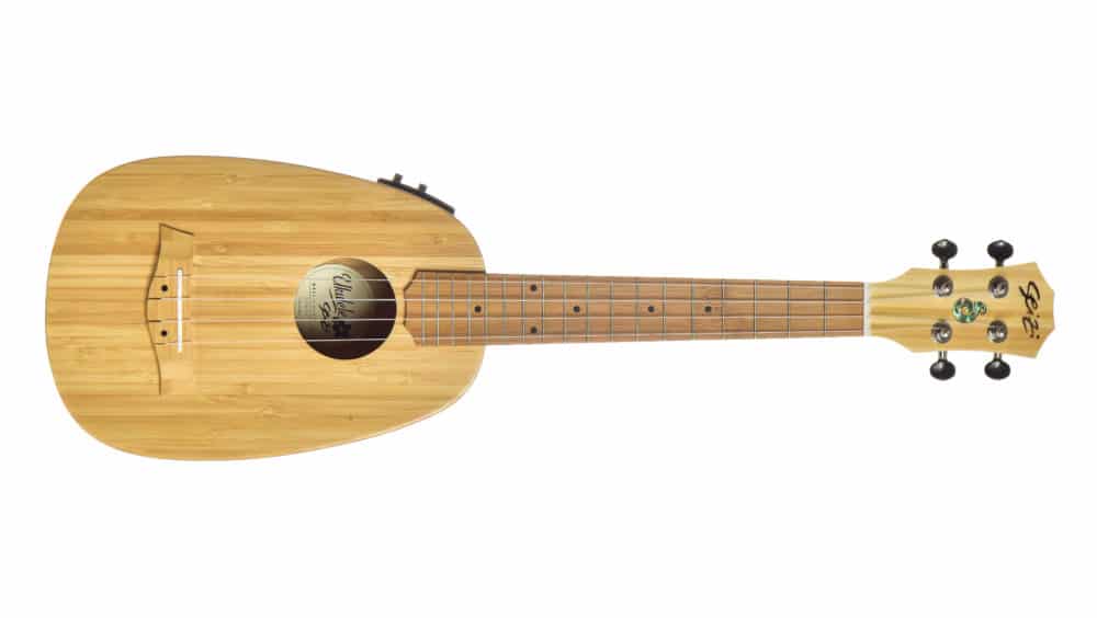 Seizi Ukulele Bali Pineapple Tenor El trico Solid Bamboo Seizi