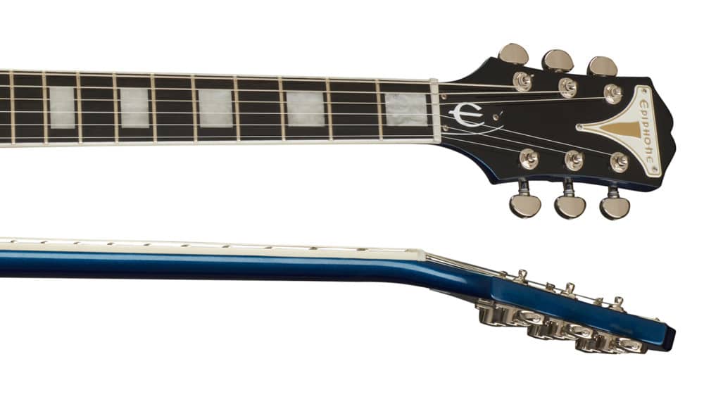 Epiphone Uptown Kat ES Sapphire Blue Metallic « Royal Music