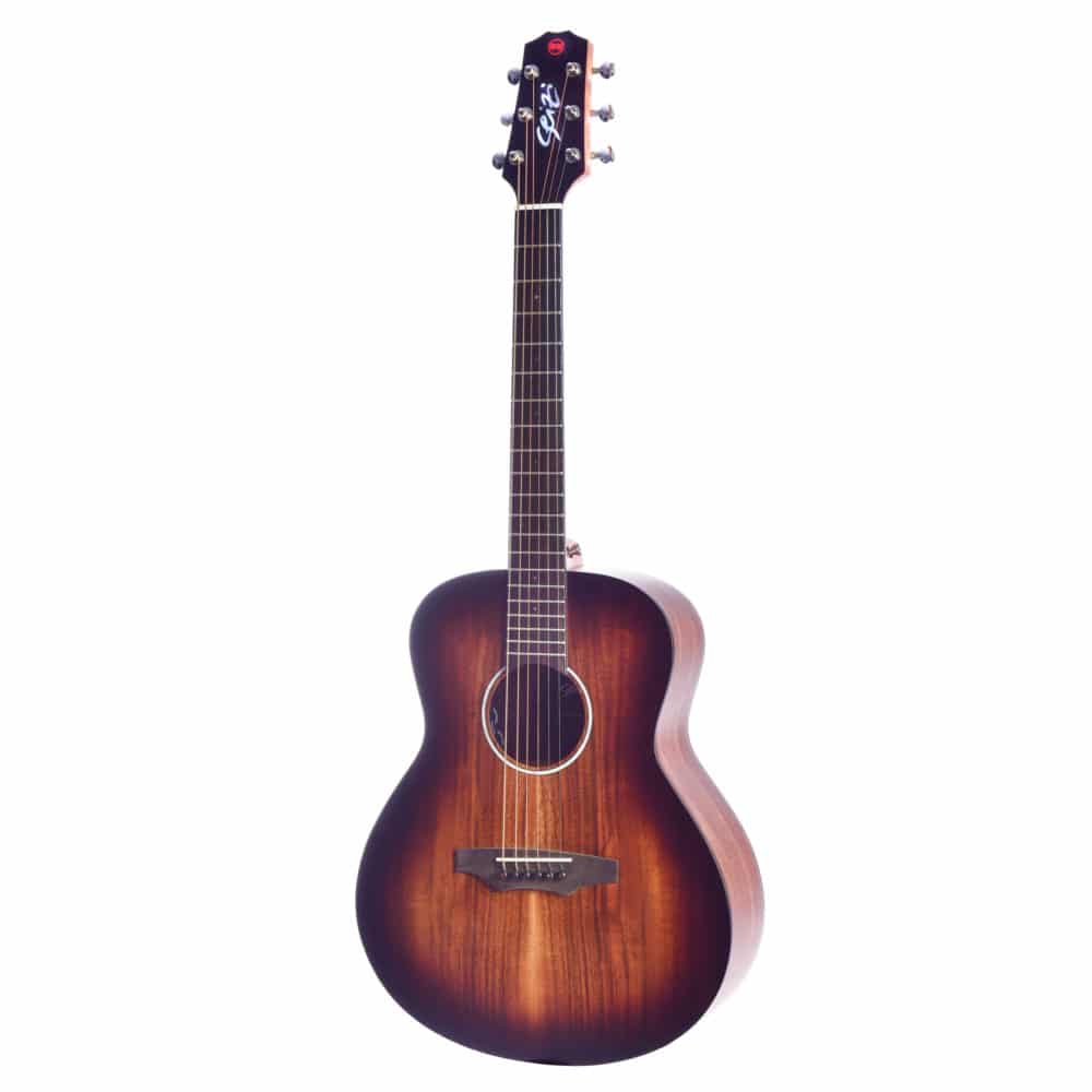 Violão Seizi Supreme Ryu – Cutaway Koa Burst com Bag – Seizi