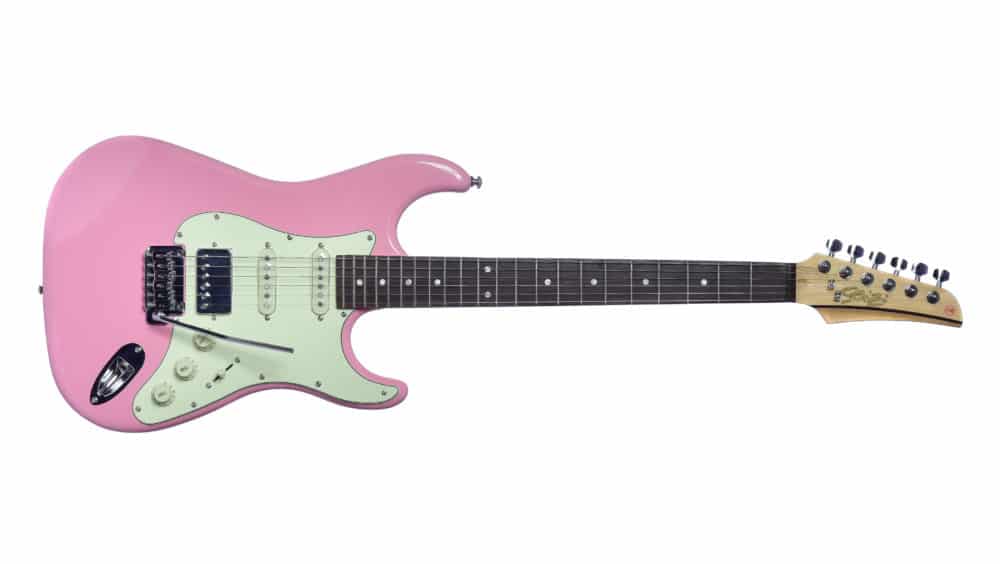 Guitarra Seizi Selection Katana Superstrat Shell Pink Ltd Ed