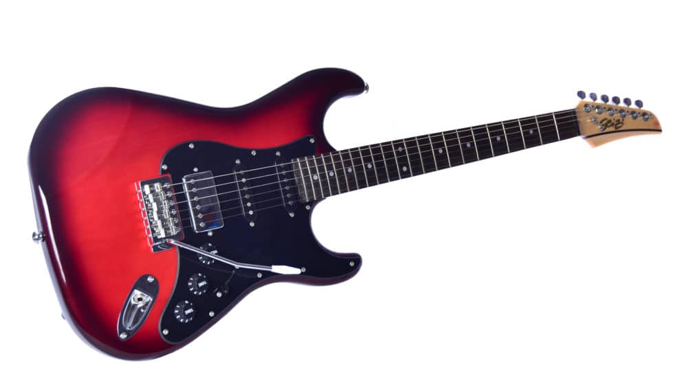 Guitarra Seizi Selection Katana Superstrat Redburst Ltd Ed
