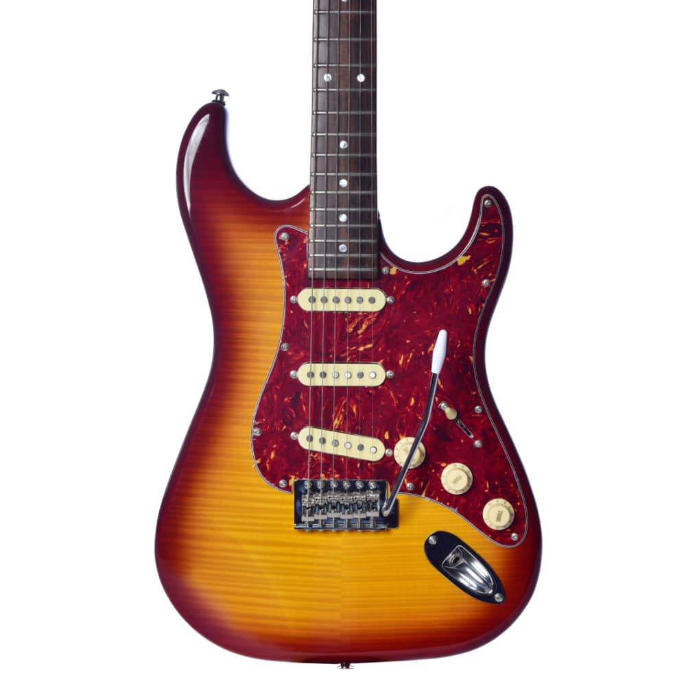 Guitarra Seizi Selection Katana Flame 3s Ltd Edition
