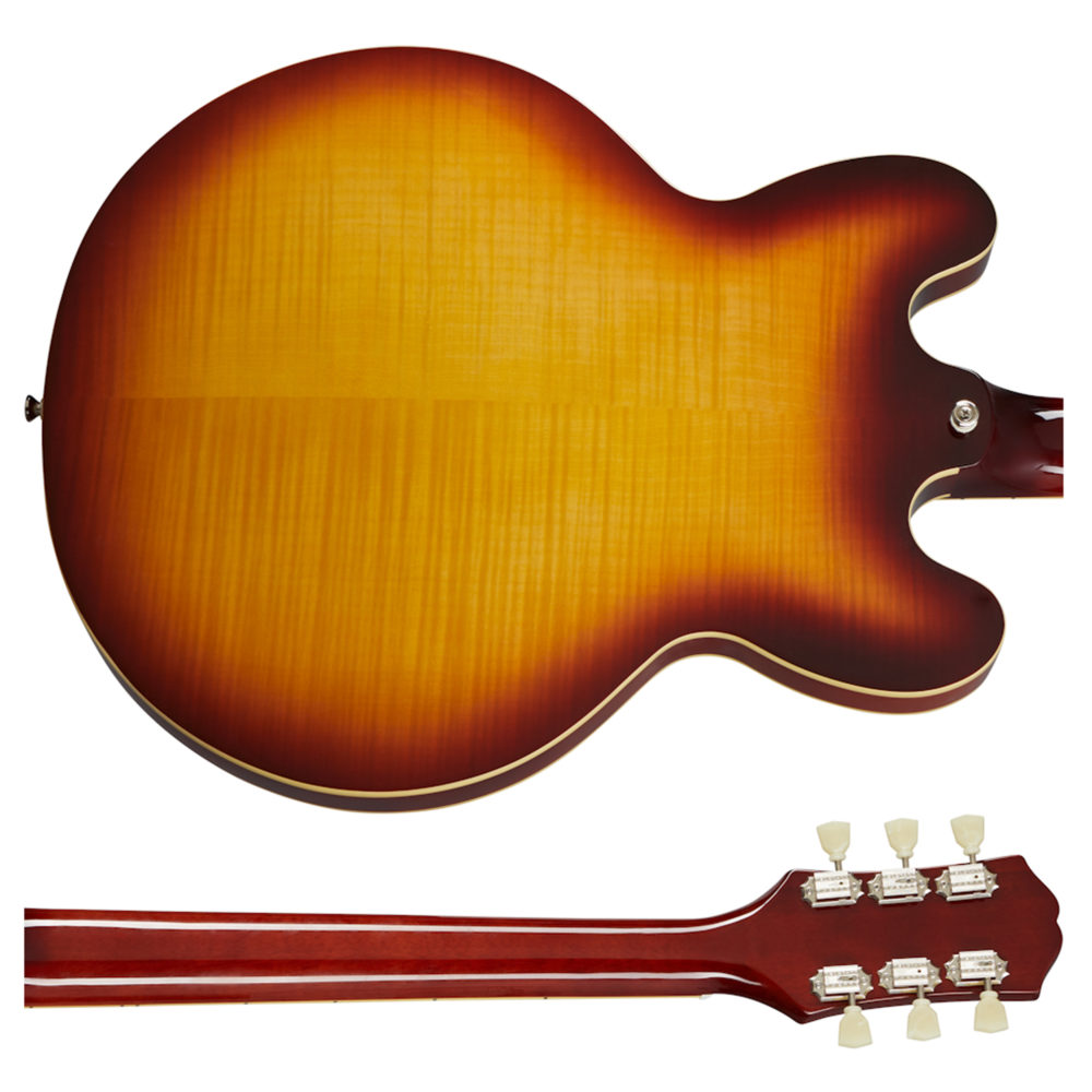 Epiphone ES 335 Figured – Raspberry Tea Burst « Royal Music