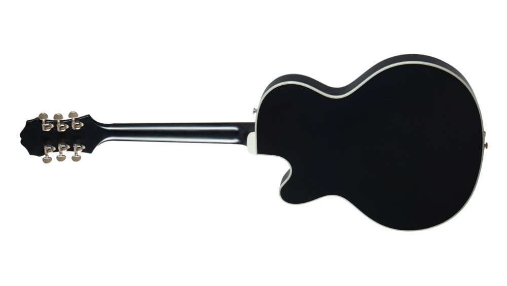 Guitarra Epiphone Emperor Swingster – Black Aged Gloss « Royal Music