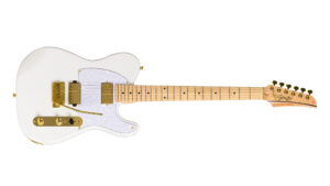 Guitarra Seizi Katana Kabuki HH – White Gold – Seizi Guitars