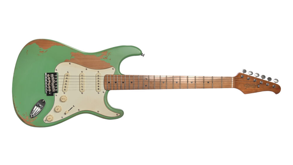 ギター OliveGreen RelicLaquerFinishStratocaster Fender Custom Shop ZF Stratocaster Journeyman Relic Olive
