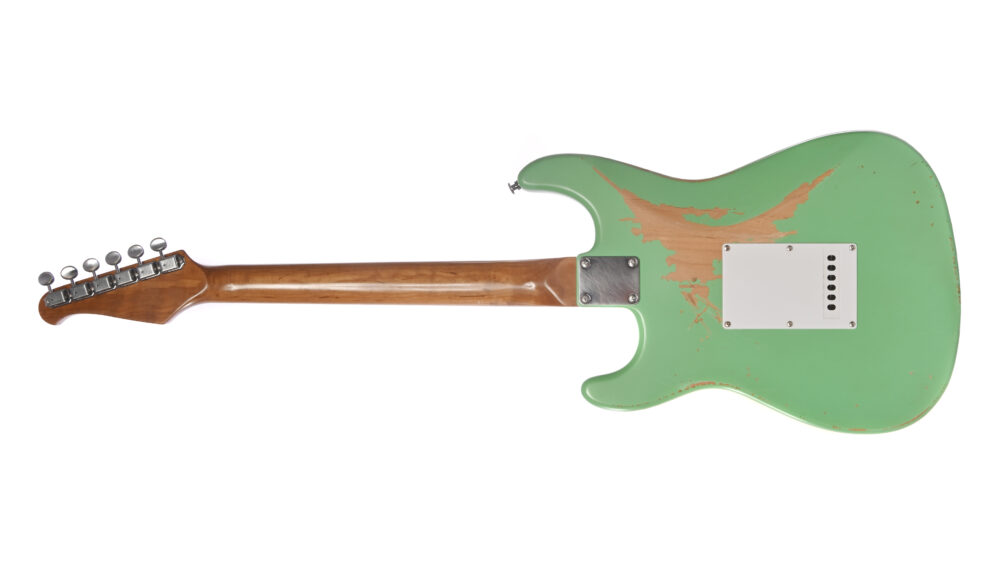 Guitarra Seizi Shinobi Relic – Surf Green com Case – Seizi Guitars