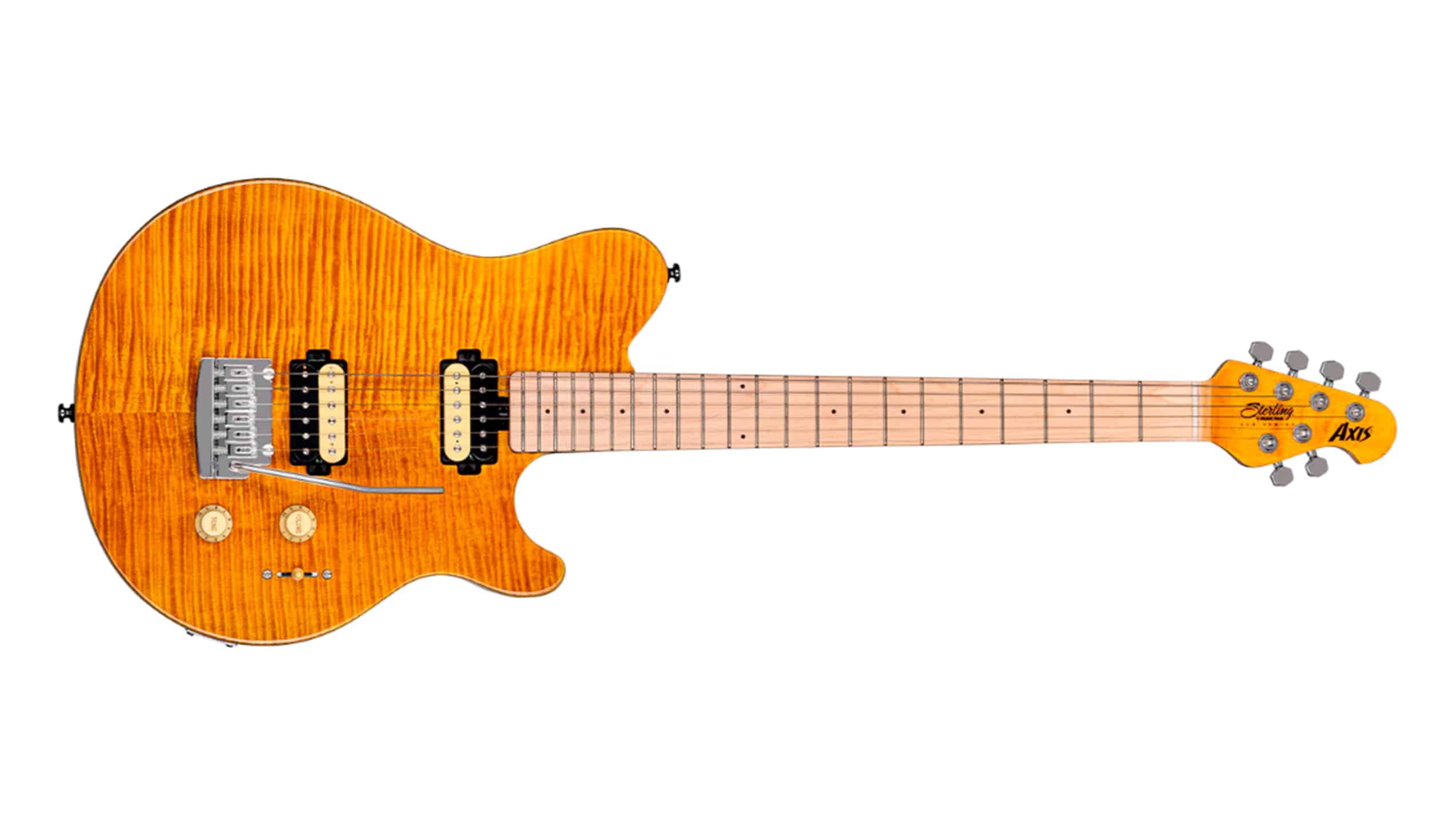 Guitarra Sterling Axis Flame Maple Trans Gold « Royal Music