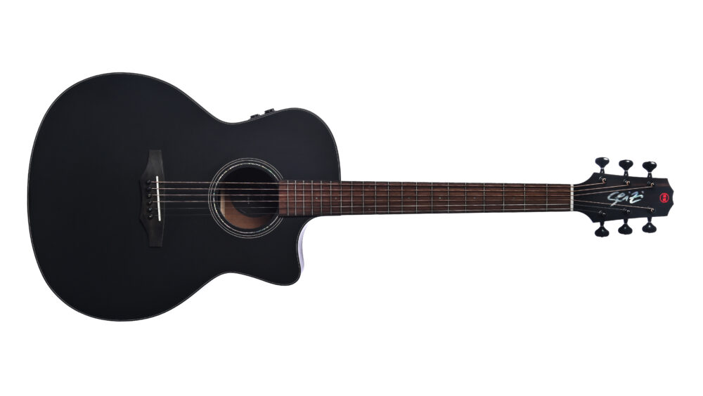 Violão Seizi Supreme Ryu Mirai – Cutaway Black Top com Bag Violão Seizi Supreme Ryu Mirai – Cutaway Black Top com Bag