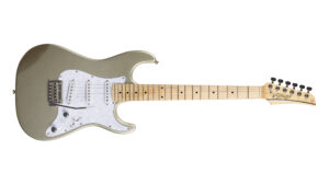 Guitarra Seizi Katana Kabuki HH – Black Gold – Seizi Guitars