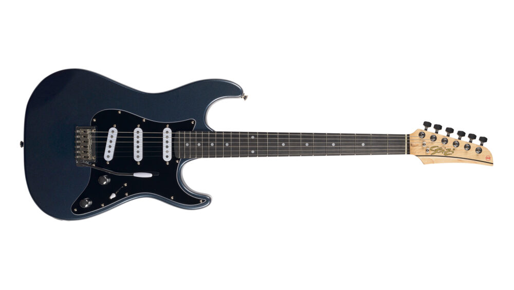 Guitarra Seizi Katana Yoru SSS – Metallic Black – Seizi Guitars