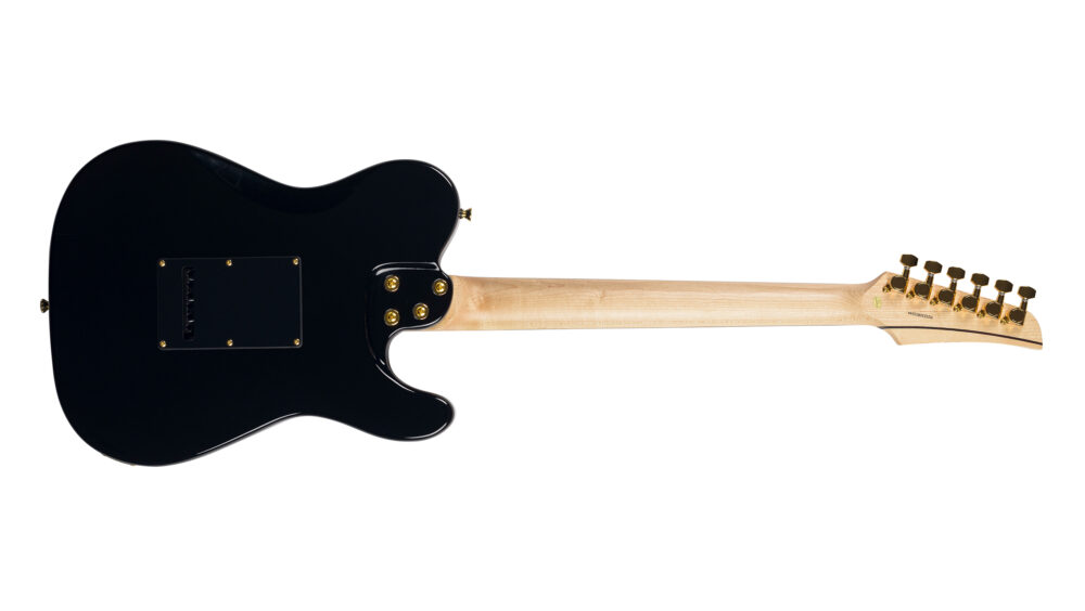Guitarra Seizi Katana Kabuto TL Lefty – Black Gold – Seizi Guitars