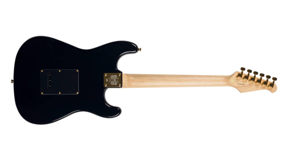 Guitarra Seizi Vintage Budokan HSS Lefty – Black Gold – Seizi Guitars