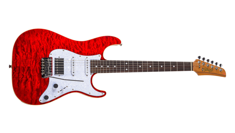 Guitarra Seizi Katana Musashi Plus – Ruby Red – Seizi Guitars