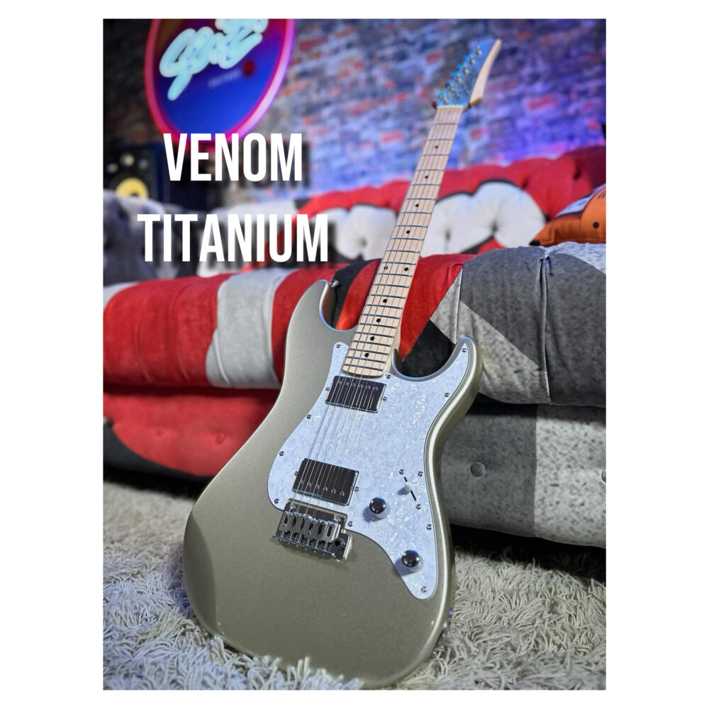 Guitarra Seizi Katana Venom HH – Titanium « Royal Music