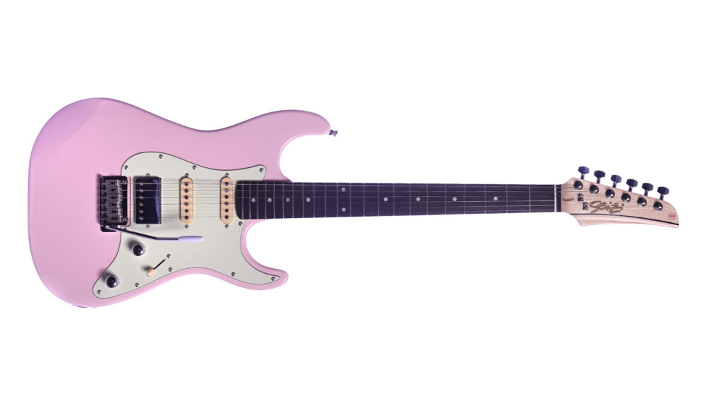 Guitarra Seizi Katana Musashi HSS – Sakura Pink – Seizi Guitars
