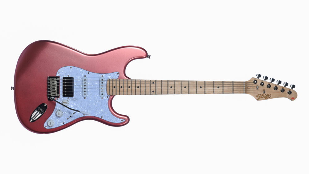 Guitarra Seizi Vintage Budokan HSS – Rose Gold – Seizi Guitars