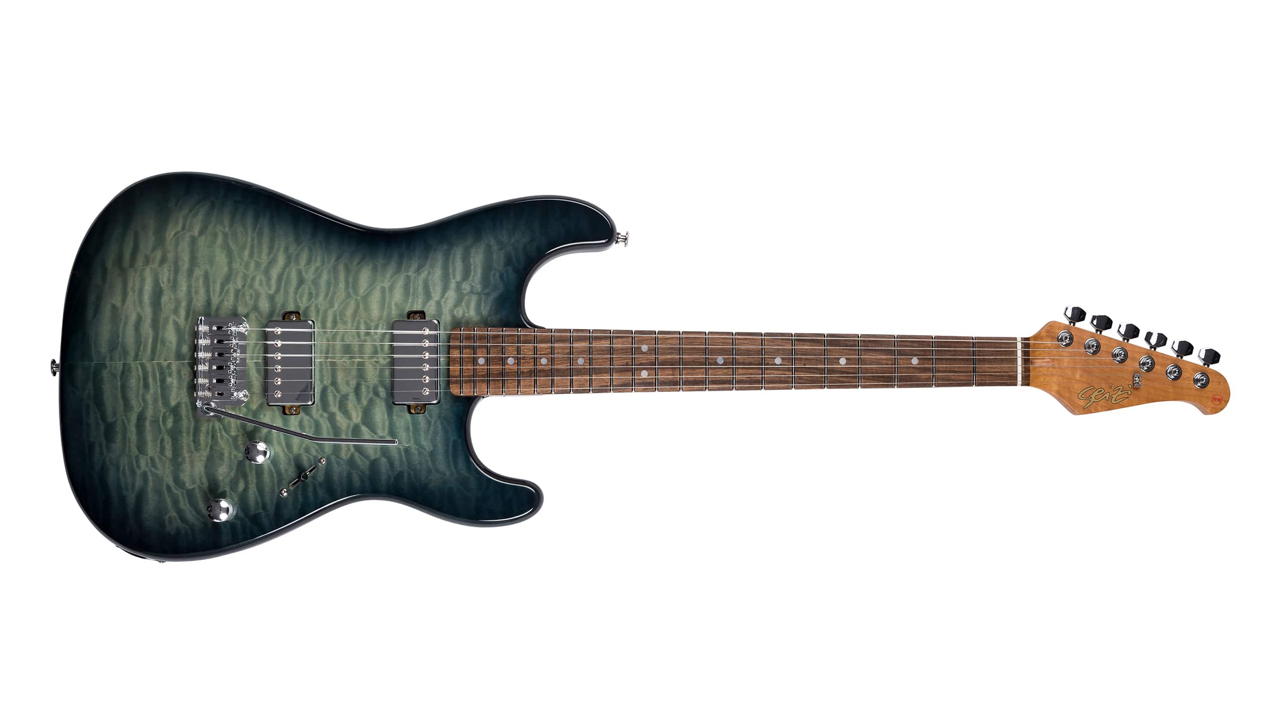 Guitarra Seizi Vintage Ronin Plus – Quilted Blue « Royal Music