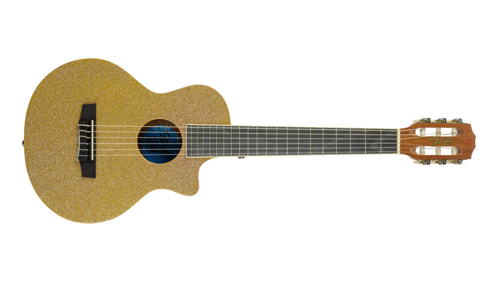 【超お買い得!】 Violão Seizi Fun Panda Nylon Acústico – Desert Gold Sparkle その他