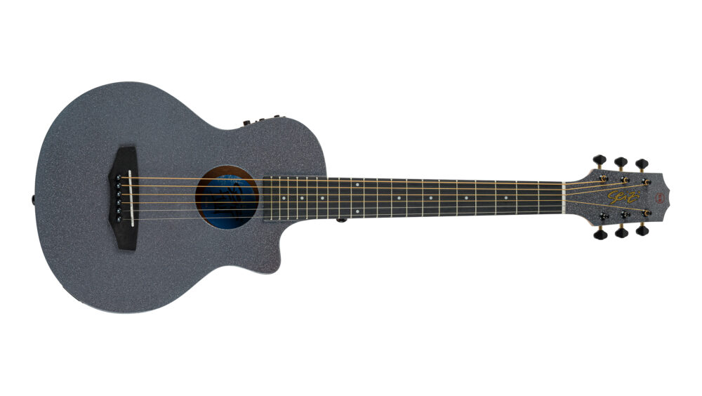 アイドル colza Violão Seizi Fun Panda Aço EletroAcústico – Space Grey