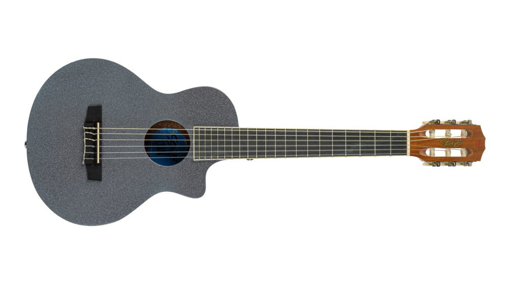 Violão Seizi Fun Panda Nylon Acústico – Space Grey Sparkle