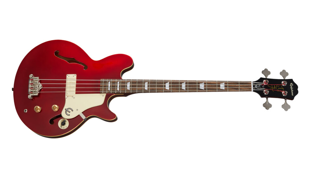 ベース Epiphone Jack Casady Bass Baixo Epiphone Jack Casady Bass – Sparkling Burgundy « Royal Music