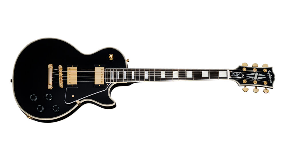 Guitarra Epiphone Les Paul Custom Inspired by Gibson – Ebony