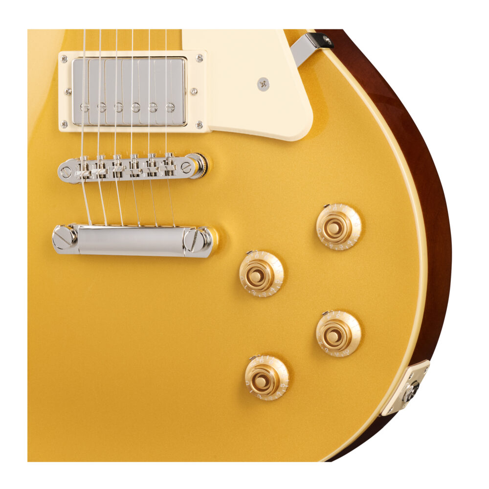 Guitarra Epiphone Standard 50s – Gold Top com Bag « Royal Music