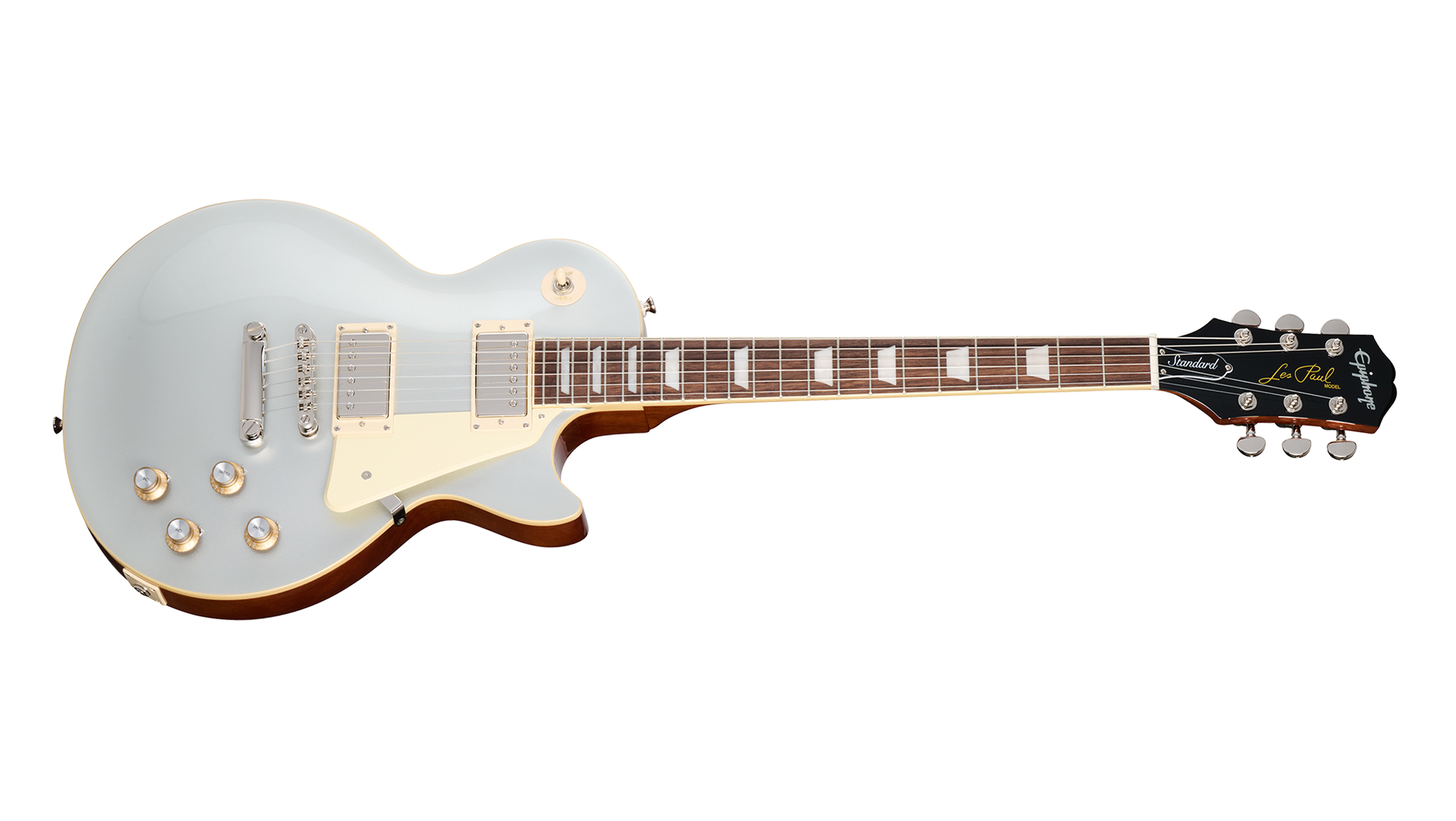 Guitarra Epiphone Les Paul Standard 60s – Silver Mist com