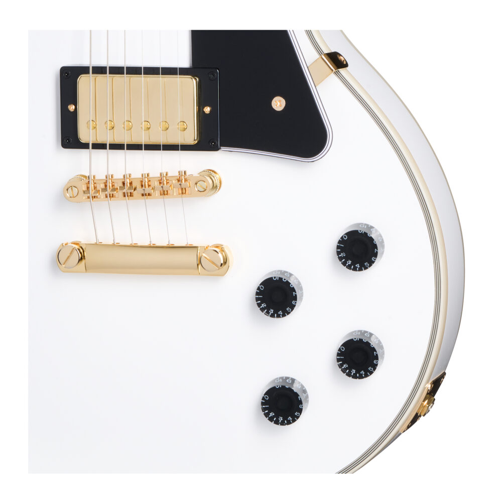 Guitarra Epiphone Les Paul Custom – Alpine White com Bag « Royal Music