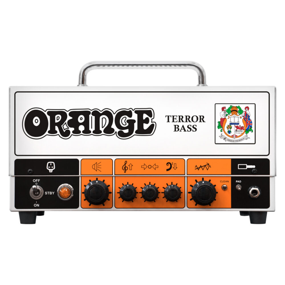 ORANGE TERROR BASS 500 ベース用　ヘッドアンプ Cabeçote Híbrido Orange Terror Bass Head 500W « Royal Music