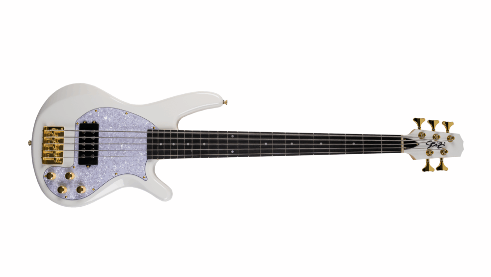 Contrabaixo Seizi Titan 5 – White Gold – Seizi Guitars