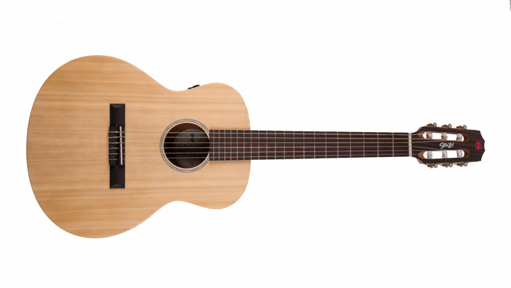 Violão Seizi Originals Mini Ryu Nylon Kaizen – Spruce Natural