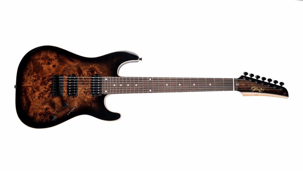 Guitarra Seizi Katana Raijin Seven – Tiger Black – Seizi Guitars
