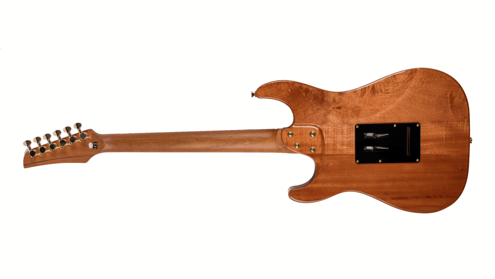 Guitarra Seizi Katana Musashi Plus – Quilted Amethyst Purple