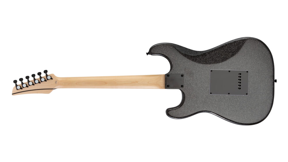 Guitarra Seizi Fun Katana Musashi HSS – All Black Sparkle Limited