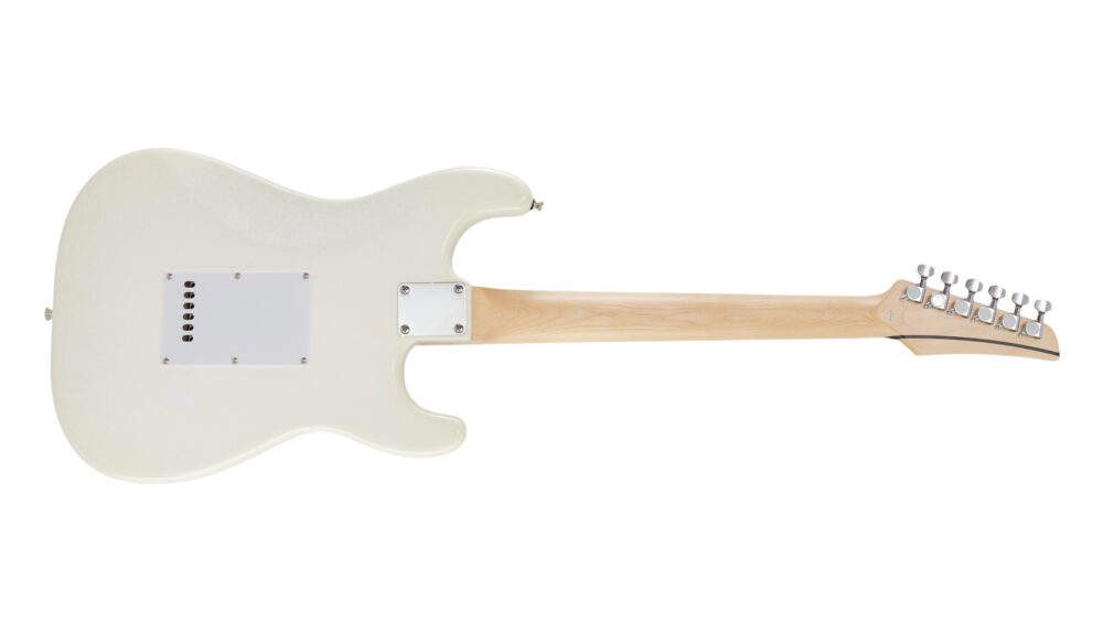 Guitarra Seizi Fun Katana Musashi HSS Maple Lefty – Snow White