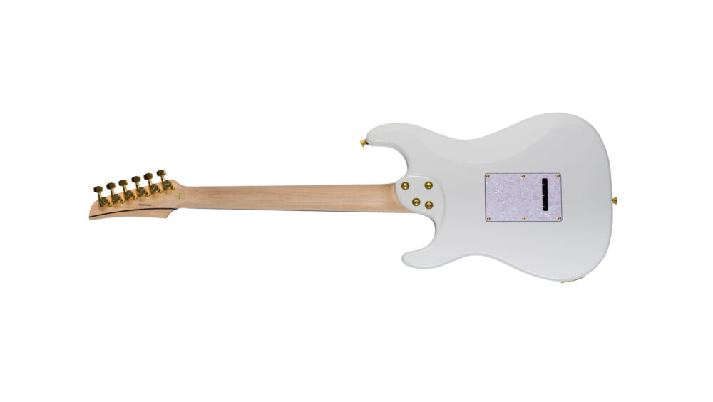 Guitarra Seizi Katana Blade HSH – Pearl White Gold – Seizi Guitars