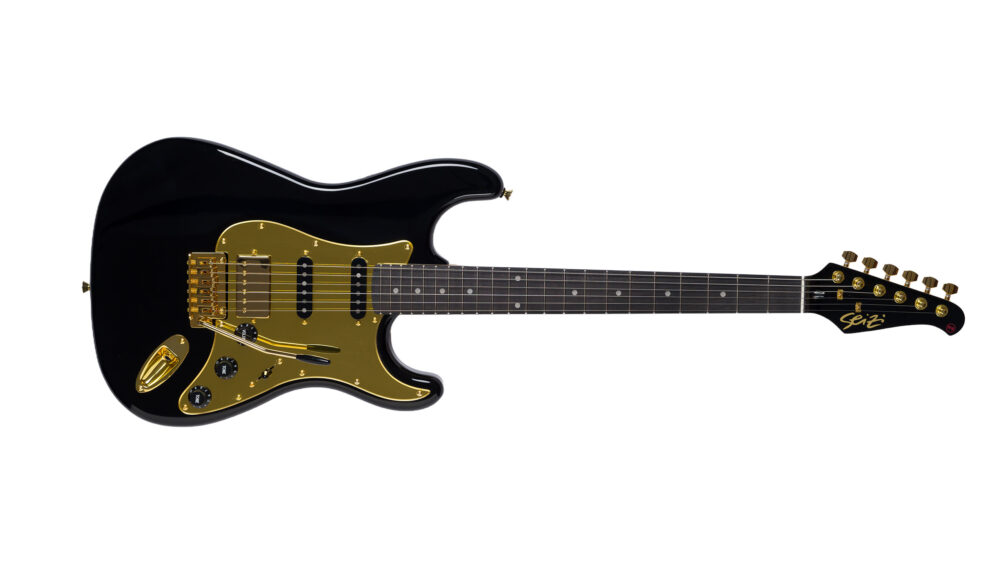 Guitarra Seizi Vintage Budokan – Black Gold Mirrorred – Seizi Guitars