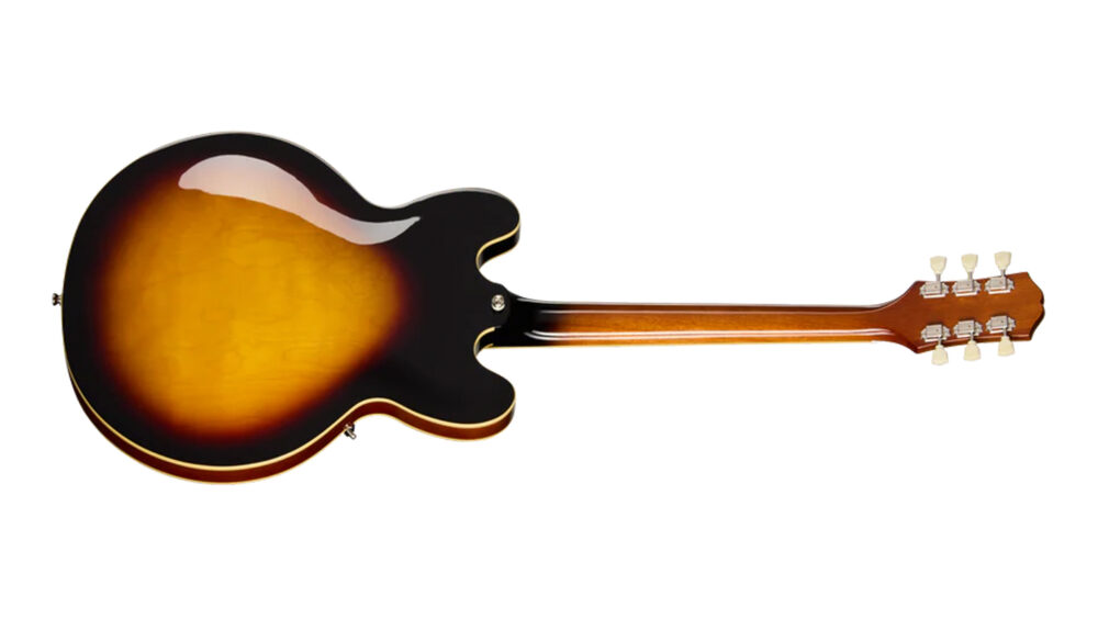 Epiphone es-335 サンバースト　レフティ Guitarra Epiphone ES-335 Canhoto Vintage Sunburst