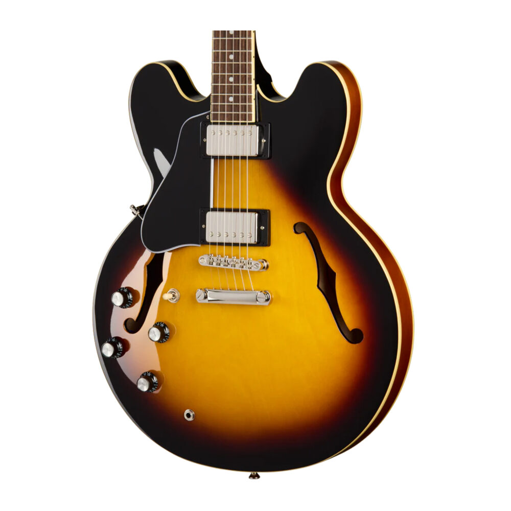 Guitarra Epiphone ES-335 Canhoto Vintage Sunburst