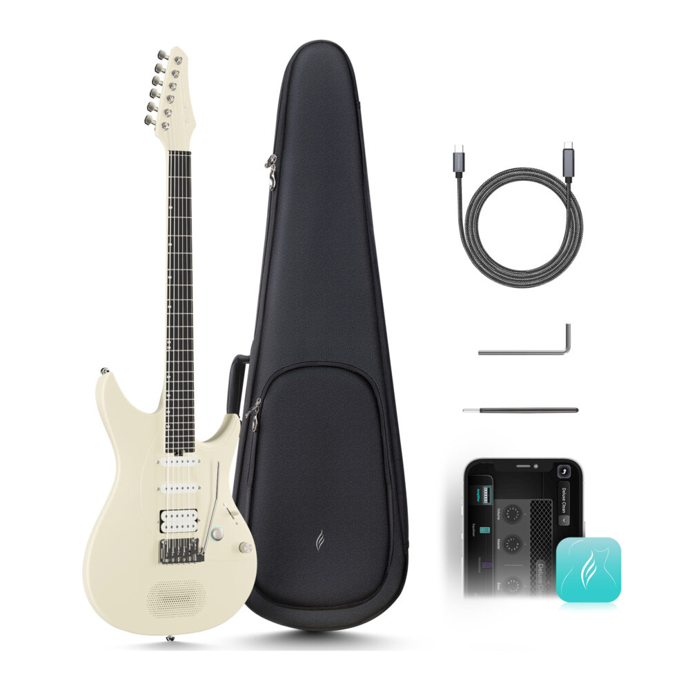 Guitarra Seizi Smart Inspire – Ivory